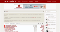 Desktop Screenshot of bonjourchine.com