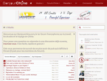 Tablet Screenshot of bonjourchine.com